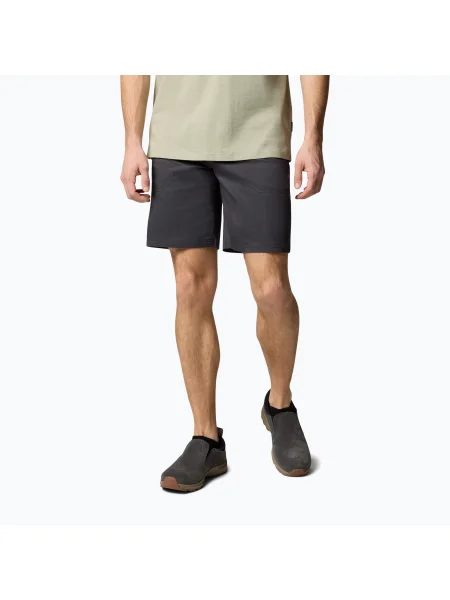 Мъжки къси панталони за трекинг Columbia Landroamer Twill shark сиво