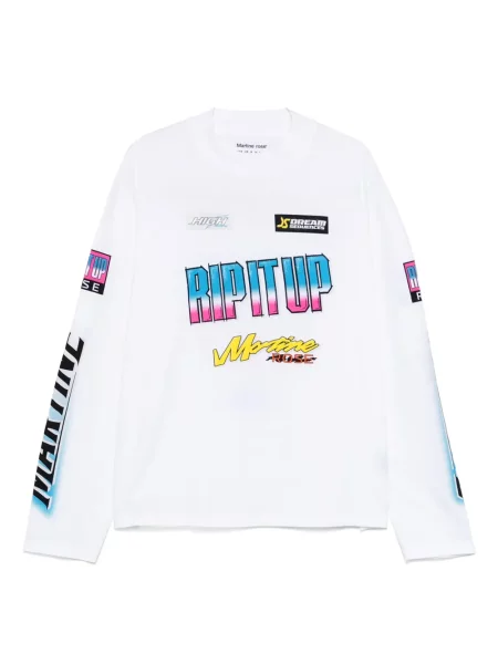 Tričko Martine Rose s potiskem bílé