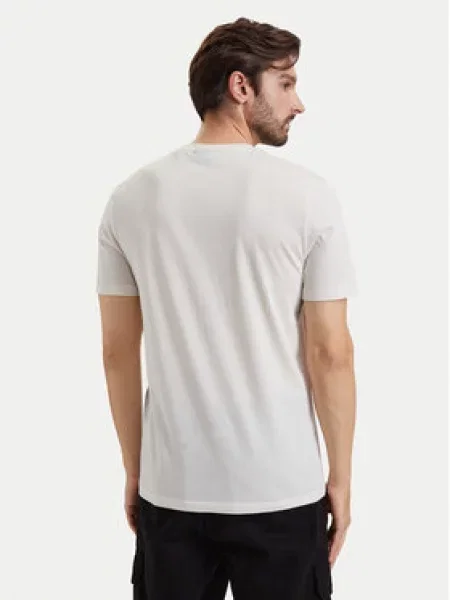 HUGO T-shirt Nemodo Krem bijela