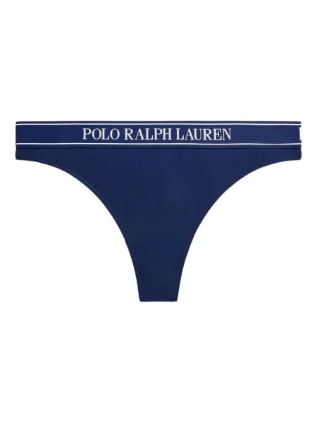 Cu centură chiloți Polo Ralph Lauren cu cataramă din piele de căprioară negru