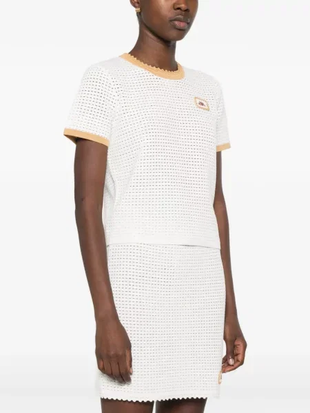 Tricou Casablanca cu autograf alb