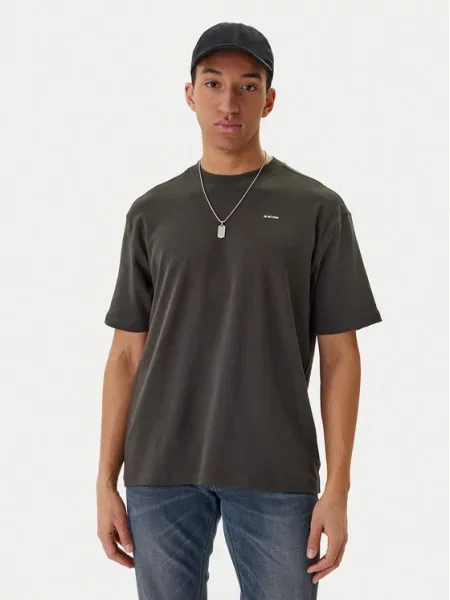 G-Star Raw T-Shirt Rib γκρι