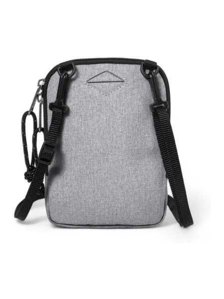 EASTPAK Taška cez rameno Buddy melírovaná / čierna / biela sivá