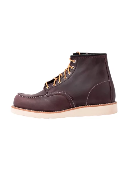 Botki Red Wing Shoes skórzane czerwone