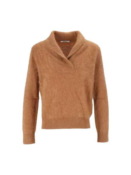 Sweter Kangra brązowy