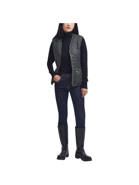 Fleecová fleecová mikina Barbour čierna