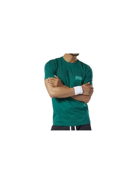 Majica Reebok Sport zelena