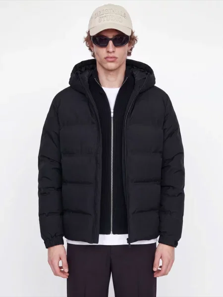 JACK & JONES Geacă de primăvară-toamnă JJSAGE' negru