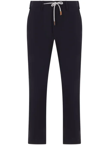 Pantaloni Eleventy de lână albastru