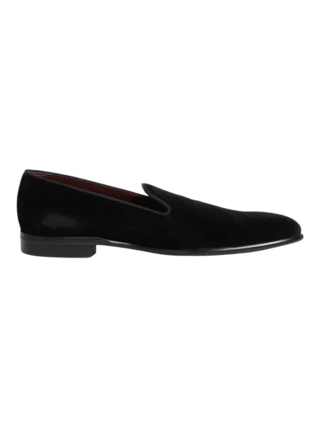 Półbuty Dolce And Gabbana wsuwane czarne