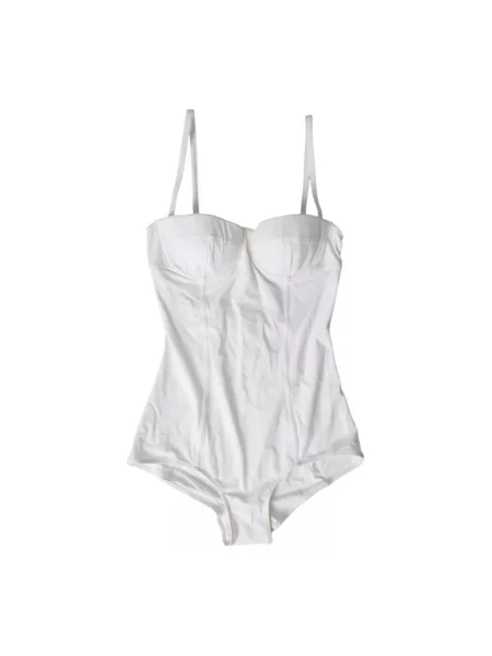 Stroj jednoczęściowy Dolce And Gabbana biały