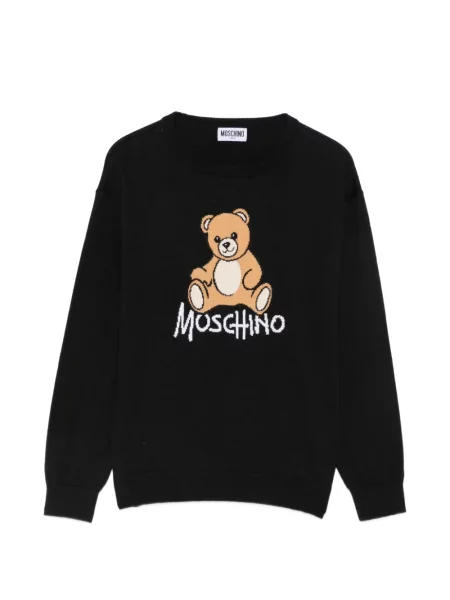 Sweter dziecięcy Moschino czarny