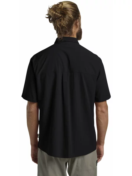 Повседневная рубашка Jack Wolfskin черная