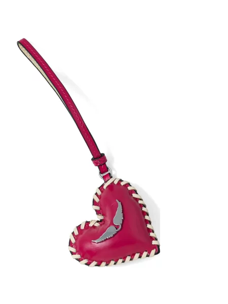 Colier Zadig&voltaire cu motiv cu inimi roz