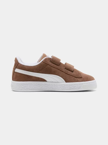 Детские кеды Puma коричневые