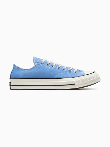 Ниски кецове Converse Chuck 70 синьо