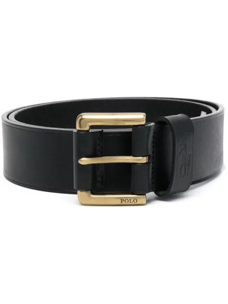Curea Polo Ralph Lauren din piele cu autograf