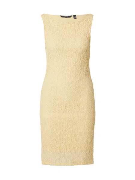 VERO MODA Rochie VMDOLLY lămâie galben
