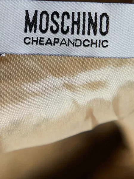 Rochie midi Moschino Cheap & Chic cu funde din dantelă