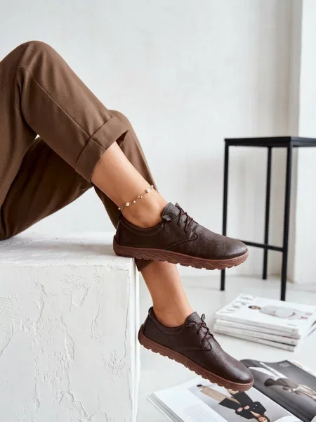 Usnjene mokasini Zazoo bela