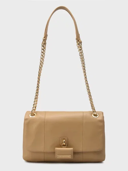Сумка Love Moschino бежева