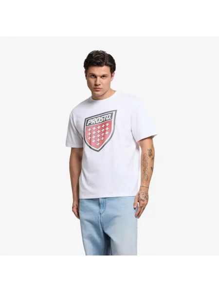 Tricou Prosto T-shirt Infine White XL alb