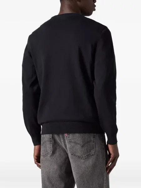Hanorac cu glugă Levi's® cu decolteu rotund cu autograf cu cordon maro