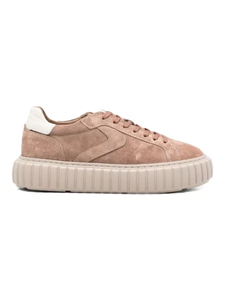Sneakersy Sergio Moretti skórzane beżowe