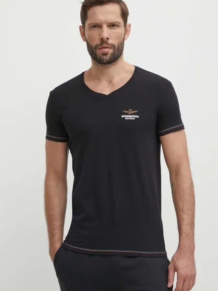 Póló Aeronautica Militare fekete