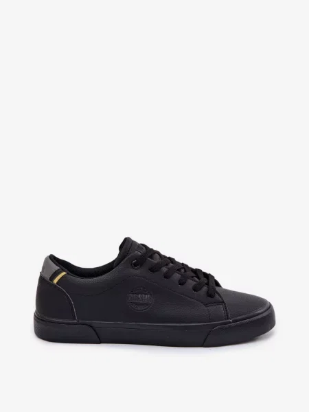 Teniși Big Star Shoes din piele negru