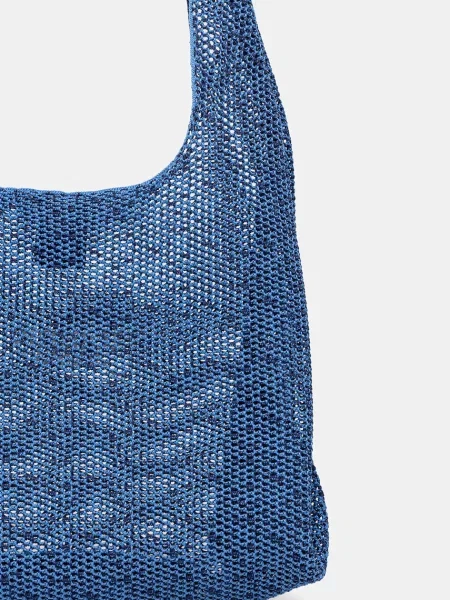 Tommy Jeans torebka tote niebieska