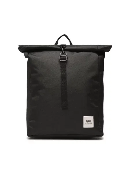 Lefrik Roll Mini Backpack Black Unisex Plecaki i torby Lefrik Rollmini_BLK-One-size Size: One size czarny