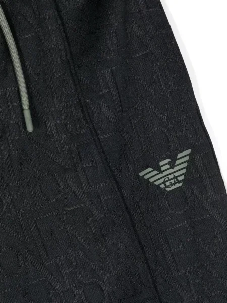 Szorty dziecięce Emporio Armani czarne