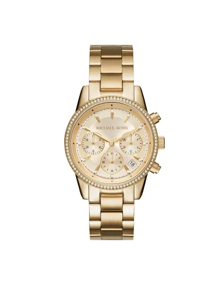 Michael Kors Часовник Ritz Златист