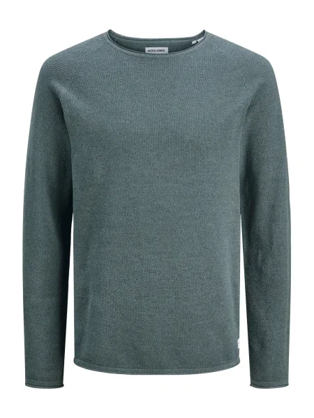 JACK & JONES Pulover JJEHILL noapte albastru