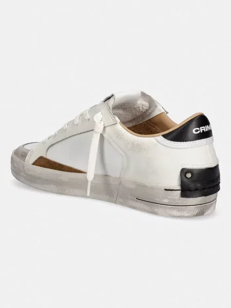 Crime London DELUXE sneakersy białe