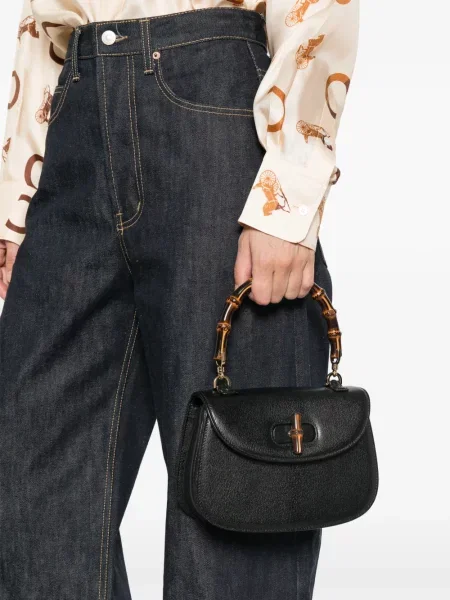 Body Gucci din bambus negru
