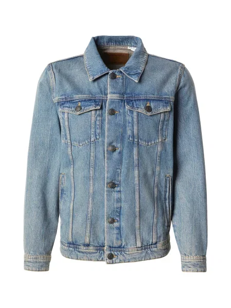 JACK & JONES Prehodna jakna moder denim