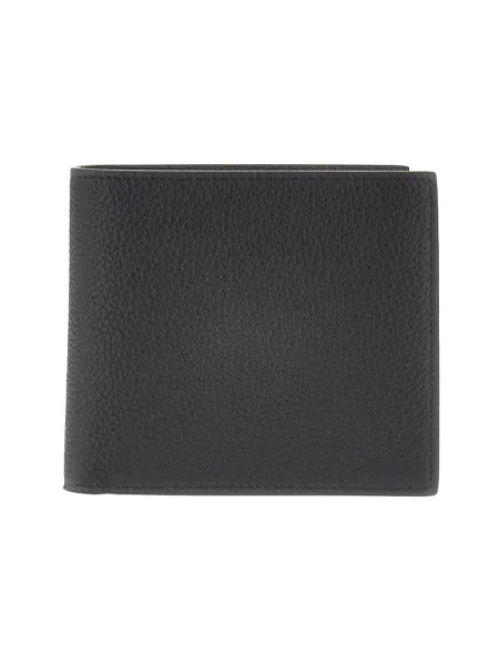 Portfel Thom Browne skórzany czarny