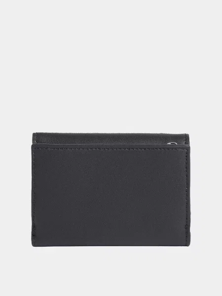 Кошелек Calvin Klein с автографом черный