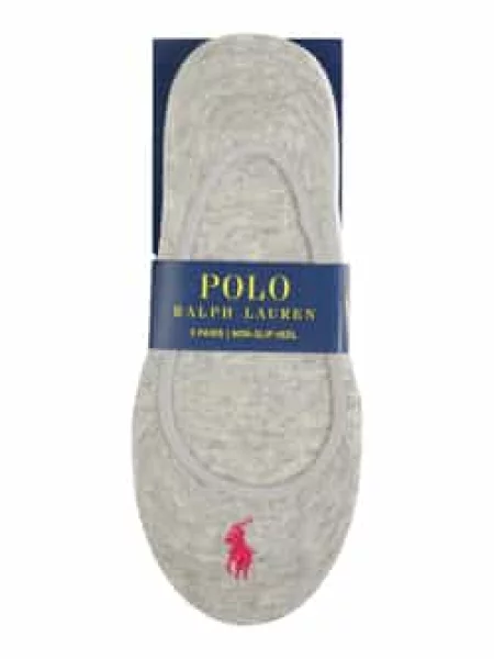 Polo Ralph Lauren Stopki pakowane po 3 szt. Kobiety szary|czarny|biały|wielokolorowy jednolity ONE SIZE białe