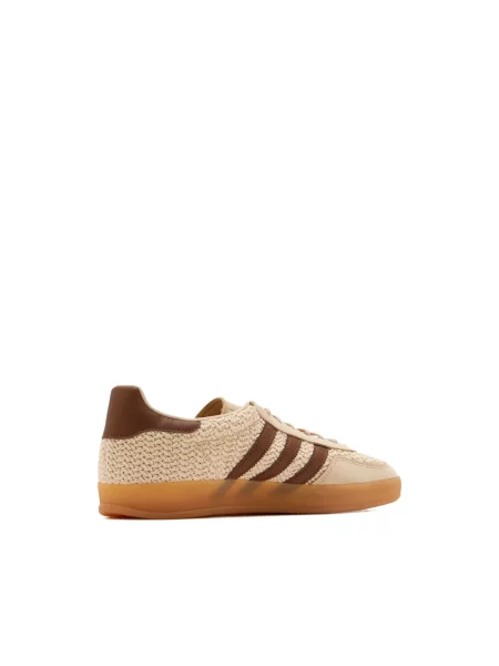 Sneakersy Adidas Gazelle skórzane brązowe