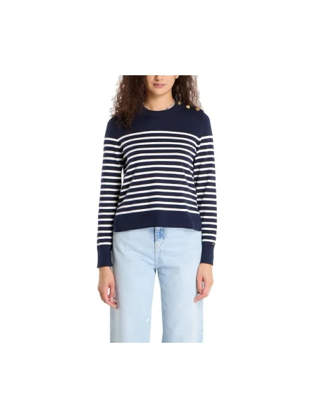 Pulover Tommy Hilfiger din jerseu albastru