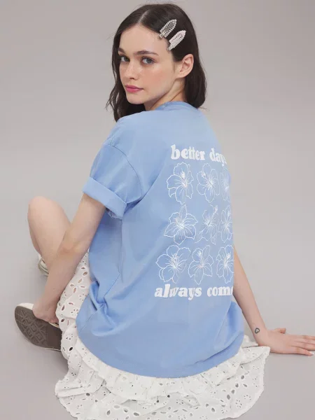 Trendyol Tricou opal alb