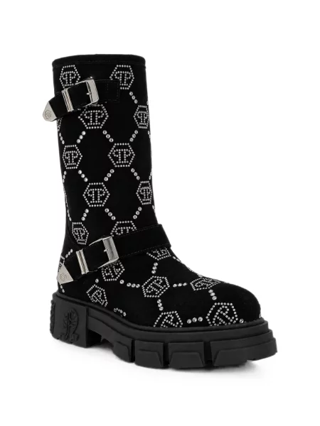Боти Philipp Plein черно