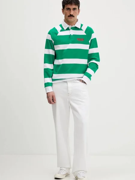 Лонгслив United Colors Of Benetton зеленый