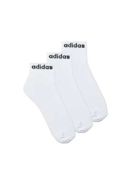 Unisex nizke nogavice adidas bela