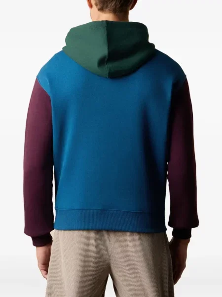 Hoodie Brooks Brothers με κέντημα μπλε