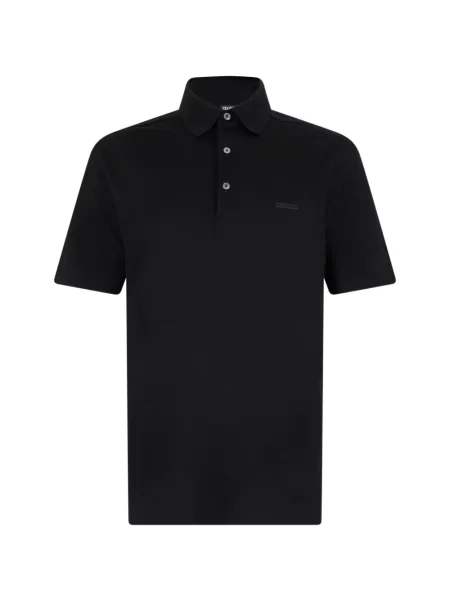 Scurt tricou polo Zegna negru