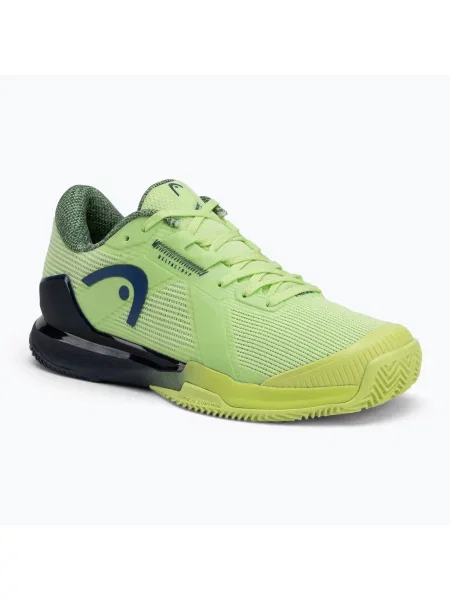 Мъжки обувки за тенис HEAD Sprint Pro Clay lime/ navy зелено